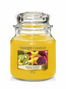 Yankee Candle vonná sviečka Tropical Starfruit Classic stredná