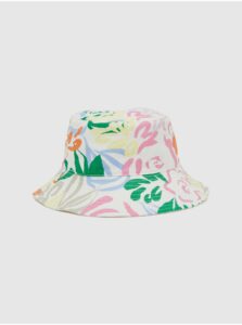 Farebný detský obojstranný klobúk GAP floral