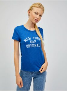 Modré dámske tričko GAP original New York