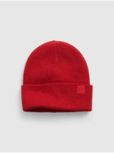 Červená detská čiapka s logom GAP