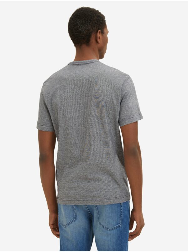Šedé pánske melírované tričko Tom Tailor