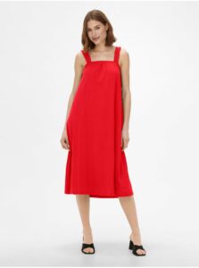 Červené dámske šaty ONLY May