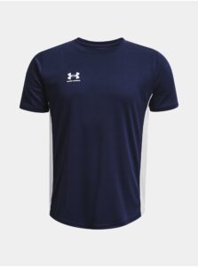 Tmavomodré chlapčenské športové tričko Under Armour Challenger