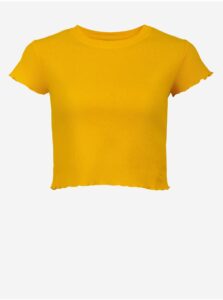 Žlté dámske tričko NAX Reisa