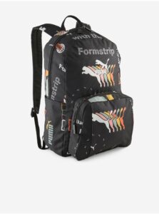 Čierny dámsky vzorovaný batoh Puma Classics