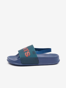 Levi's® Pool Translucent Mini Sandále detské Modrá