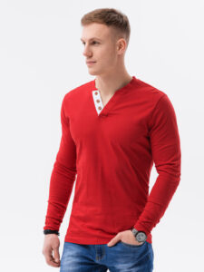 Ombre Clothing Tričko Červená