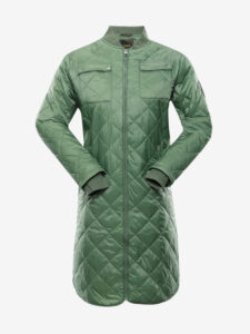 NAX Lozera Kabát Zelená