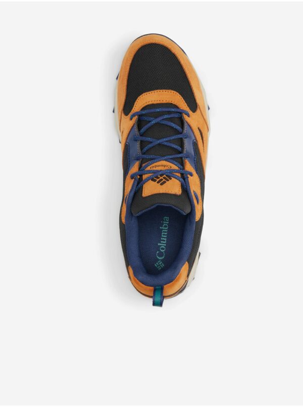 Čierno-oranžové pánske semišové topánky Columbia IVO TRAIL™ WP