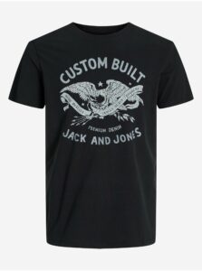Čierne pánske tričko Jack & Jones Fonne