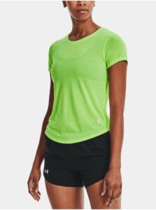 Svetlozelené dámske športové tričko Under Armour UA Streaker SS