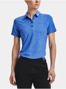Modré dámske športové polo tričko Under Armour UA Zinger Short Sleeve Polo