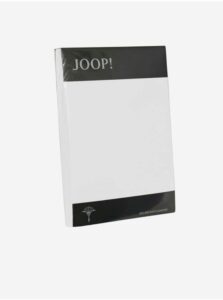 Biele elastické džersejové prestieradlo JOOP! 90 x 200 cm