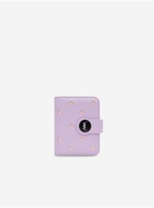 Svetlo fialová dámska bodkovaná peňaženka Vuch Pippa Violet
