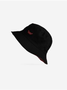 Čierny dámsky obojstranný klobúk Vuch Adwin Red