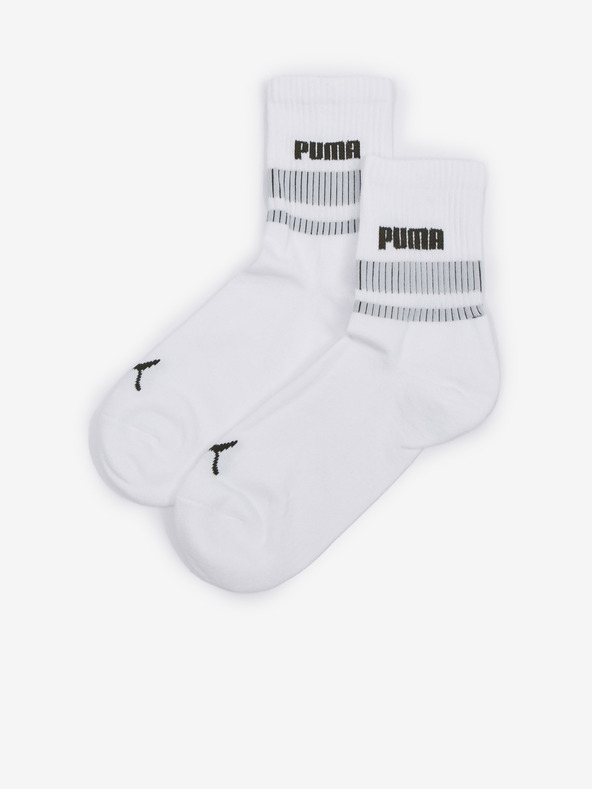 Puma New Heritage Ponožky 2 páry Biela