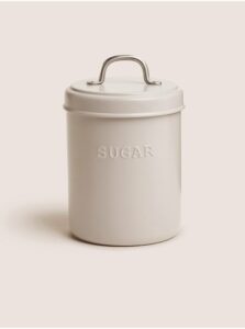 Úložná nádoba na uskladnenie cukru Marks & Spencer šedá