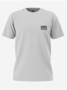 Biele pánske tričko VANS Left Chest Logo II SS