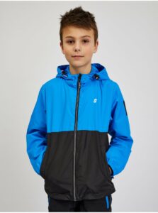 Čierno-modrá chlapčenská bunda SAM73 Apus