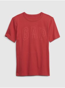 Červené detské tričko GAP