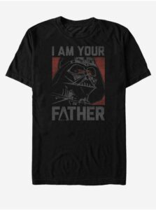 Černé unisex tričko ZOOT.Fan Star Wars Father Figure