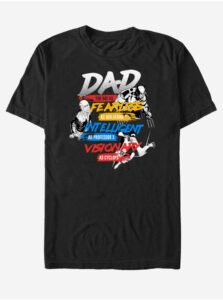 Černé unisex tričko ZOOT.Fan Marvel X-Dad