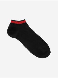 Sada dvou pánských ponožek v černé barvě HUGO