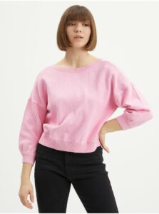 Ružový sveter VERO MODA Ayla