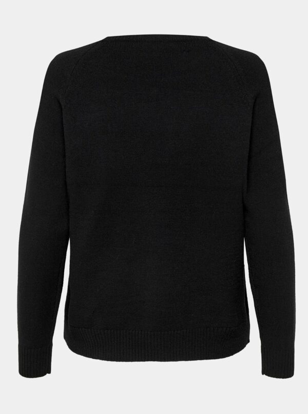Čierny basic sveter ONLY Lesly