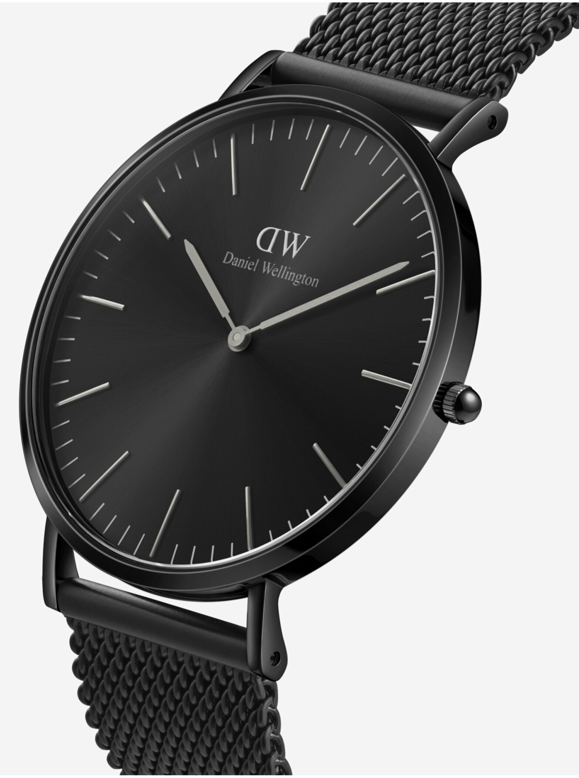 Čierne pánske hodinky Daniel Wellington CLASSIC
