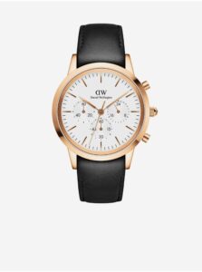 Černé pánské hodinky Daniel Wellington Iconic DW00100646