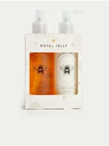 Súprava tekutého mydla a mlieka na ruky z kolekcie Royal Jelly 2× 200 ml Marks & Spencer