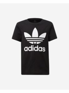 Čierne detské tričko adidas Originals