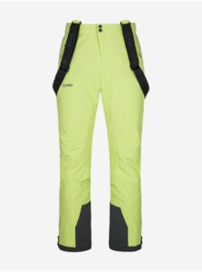 Svetlozelené pánske lyžiarske nohavice Kilpi METHONE
