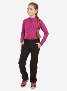 Tmavo ružové dievčenské funkčné tričko ALPINE PRO Seamo