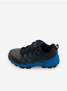 Modro-čierne chlapčenské outdoorové topánky ALPINE PRO Faro