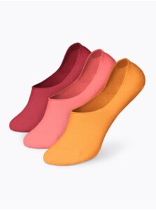 Ponožky pre ženy Dedoles - ružová, oranžová, vínová