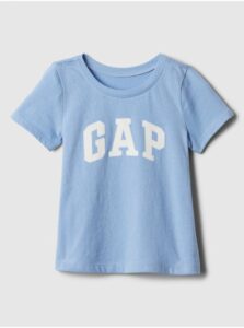 Svetlomodré dievčenské tričko GAP