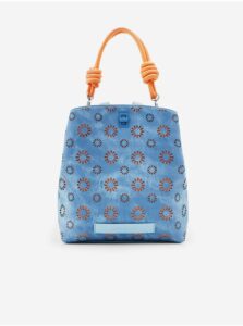 Modrý dámsky vzorovaný batoh/kabelka Desigual Amorina Sumy Mini