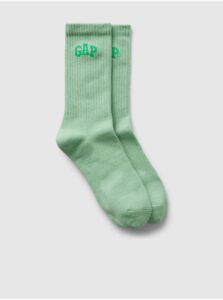 Svetlo zelené pánske ponožky GAP