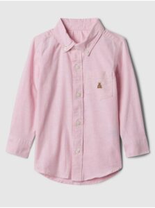 Ružová chlapčenská košeľa GAP