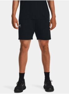 Čierne kraťasy Under Armour UA Essential Fleece Shorts