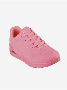Ružové dámske tenisky Skechers Uno - Stand on Air