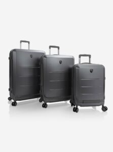 Súprava troch cestovných kufrov Heys EZ Fashion S,M,L Charcoal