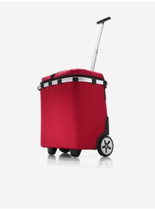 Červený nákupný vozík na kolieskach Reisenthel CarryCruiser Iso