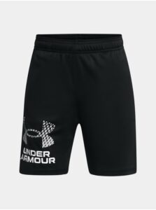 Čierne športové kraťasy Under Armour UA Tech Logo Shorts