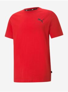 Červené pánske tričko Puma ESS Small Logo Tee