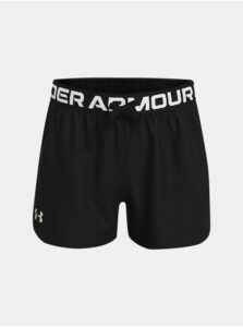 Čierne športové kraťasy Under Armour Play Up Solid Shorts