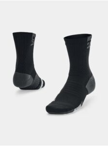 Čierne športové ponožky Under Armour UA AD Playmaker 1pk Mid