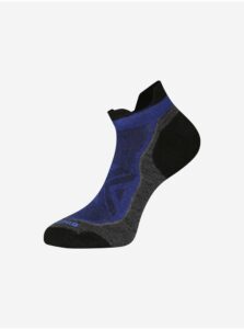 Modré ponožky z merino vlny ALPINE PRO Werde